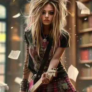 Nerd with Rage and Fire